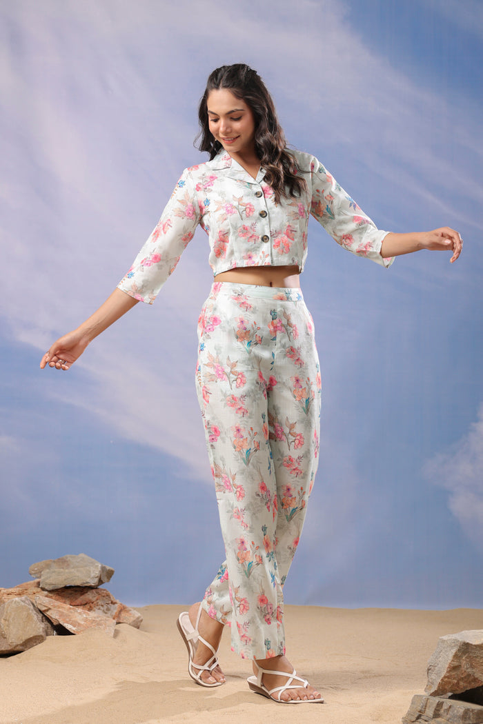 Spring Whisper Cotton Co-ord Set