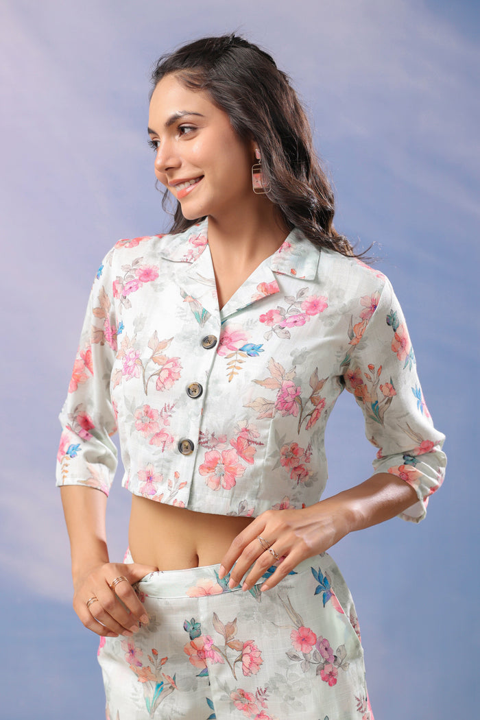 Spring Whisper Cotton Co-ord Set