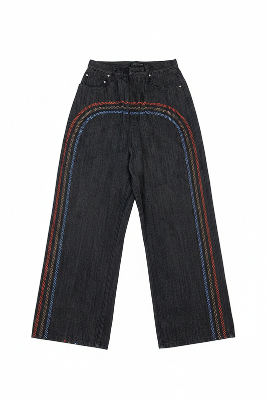 Streak Stud Jeans by CRUX