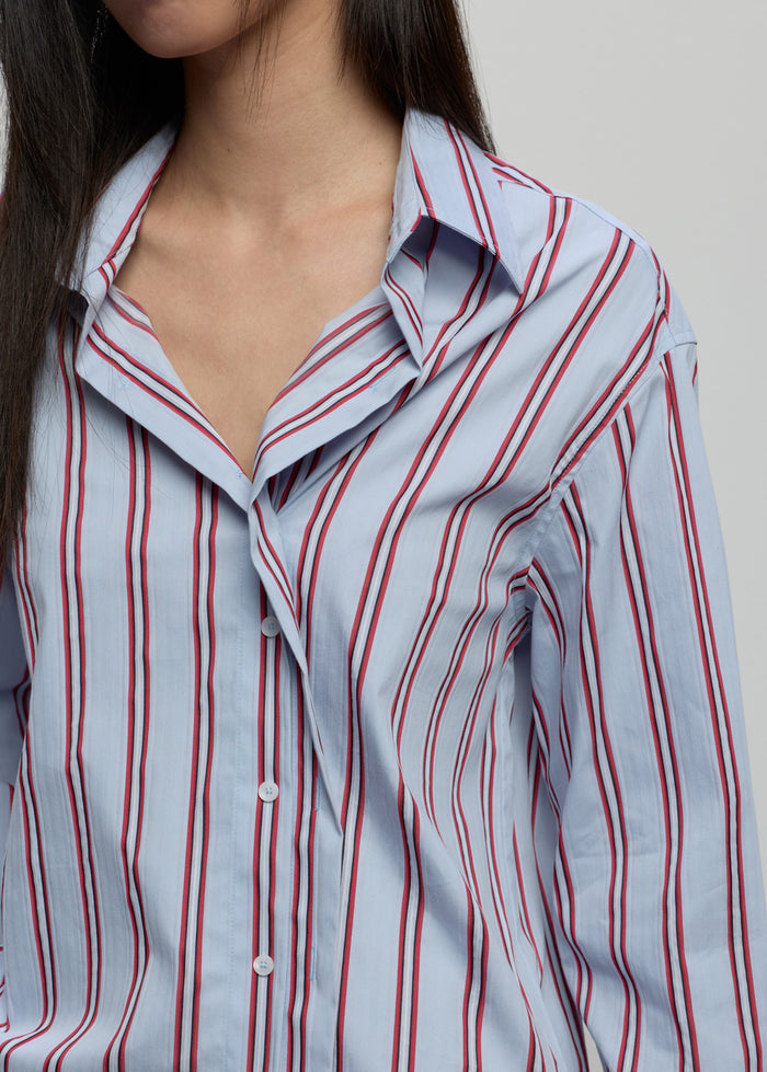 STRIPE OVERSIZED SHIRT