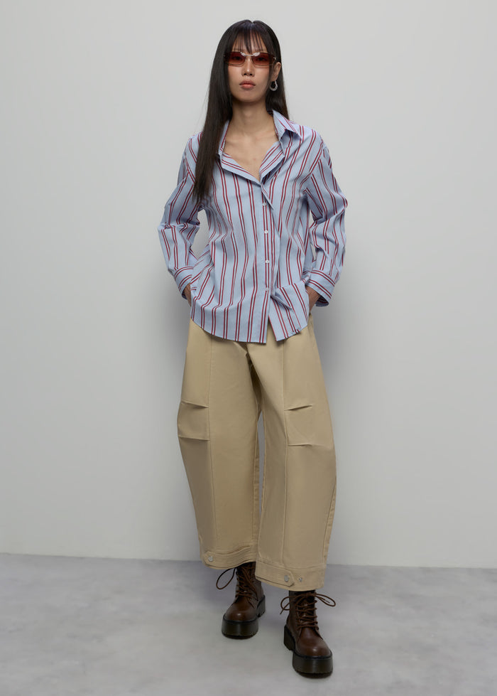 STRIPE OVERSIZED SHIRT