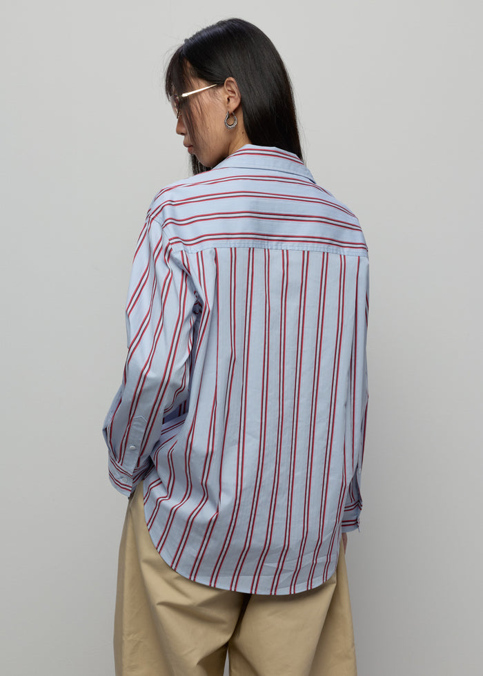 STRIPE OVERSIZED SHIRT