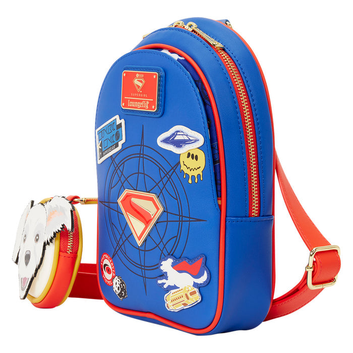 Supergirl sling loungefly bag