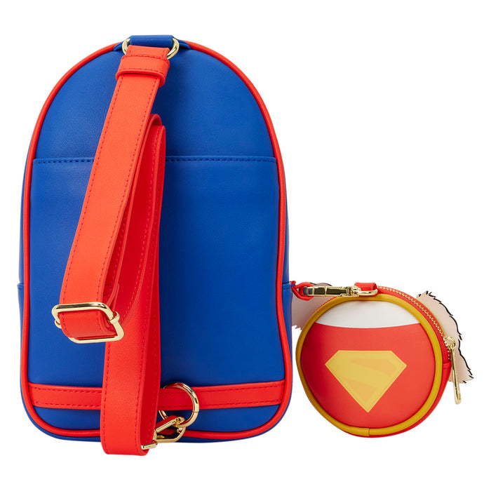 Supergirl sling loungefly bag