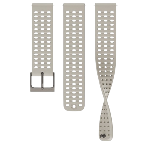 Suunto 22mm Athletic 2 Silicone Strap Sand Gray S+M Watch Band