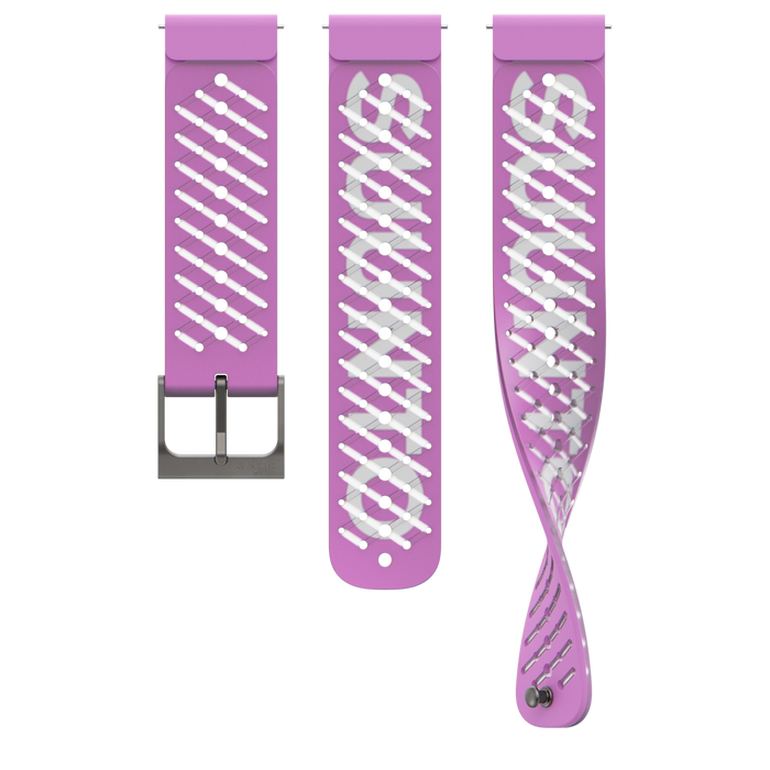 Suunto 22mm Athletic 5 Silicone Strap Orchid Purple S+M
