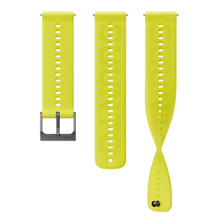Suunto 22mm Athletic 6 Silicone Strap Lime S+M