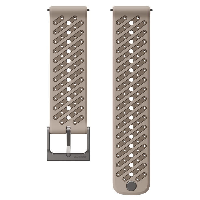 Suunto 22mm Athletic 8 Silicone Strap Trail Gray S+M