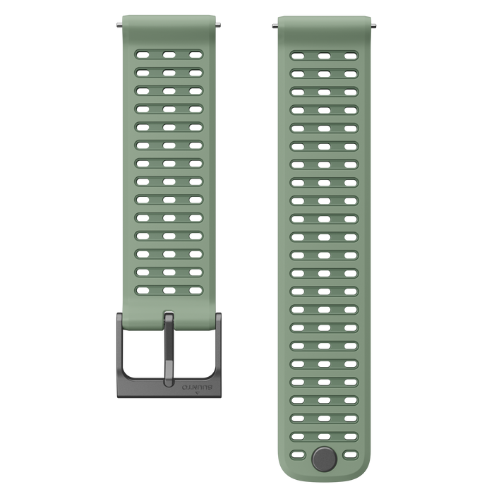 Suunto 22mm Athletic 9 Silicone Strap Sage Green S+M