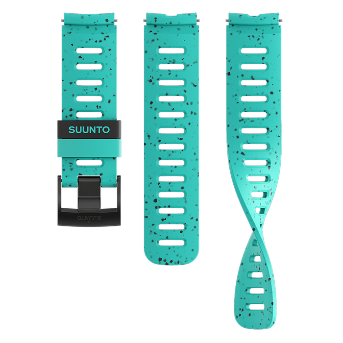 Suunto 22mm Dive 1 Silicone Strap Green Glow S+M