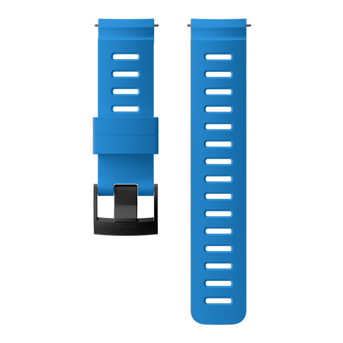 Suunto 24mm Dive 1 Silicone Strap Blue Black Size M