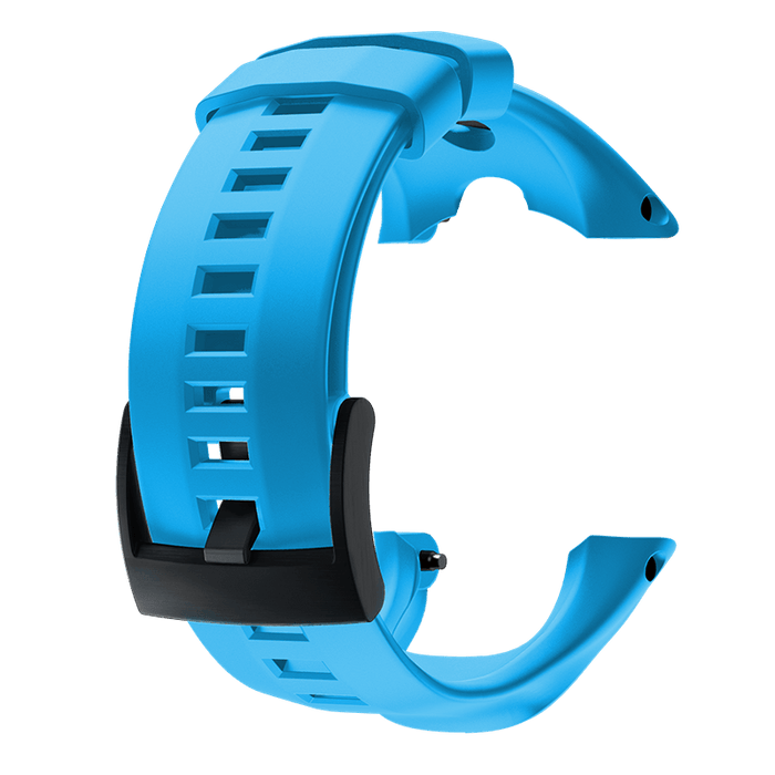 Suunto Ambit3 Peak Sapphire Blue Silicone Strap Watch Band