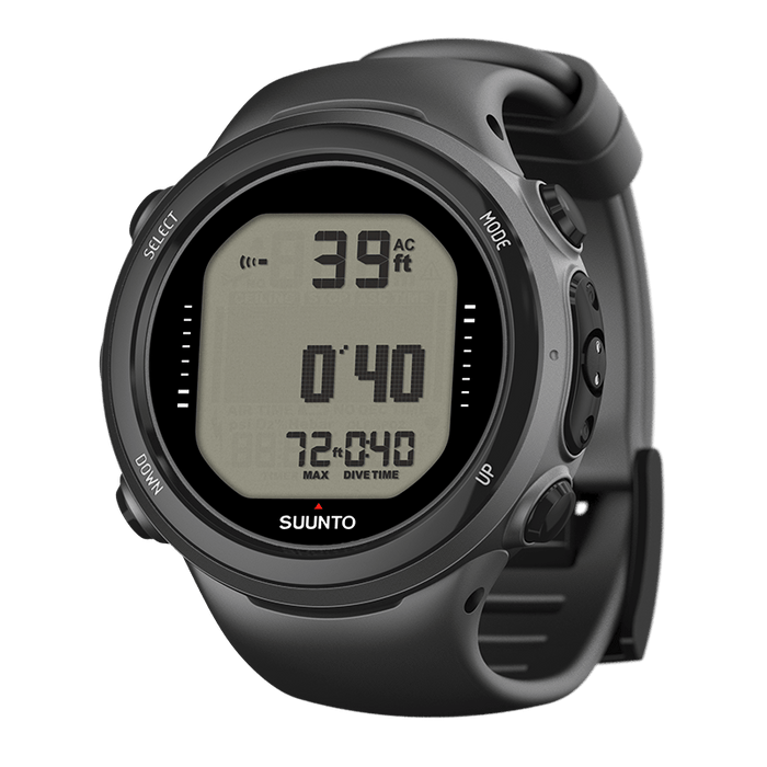 SUUNTO D4I NOVO BLACK-USB cable and extension strap included