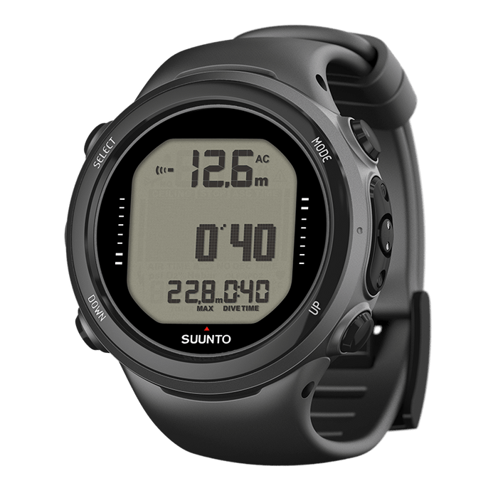 SUUNTO D4I NOVO BLACK-USB cable and extension strap included