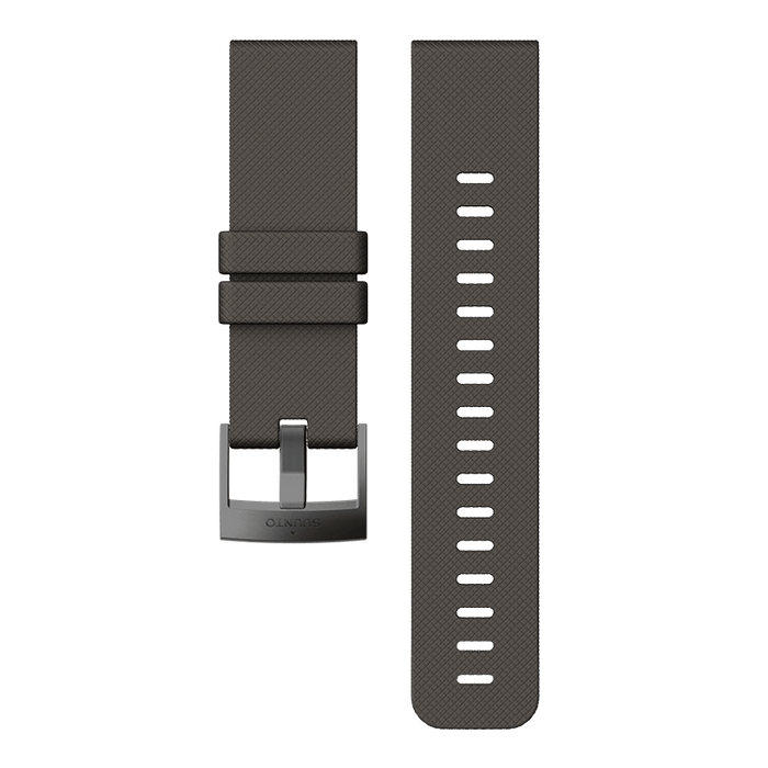 Suunto Traverse Graphite Silicone Strap Watch Band