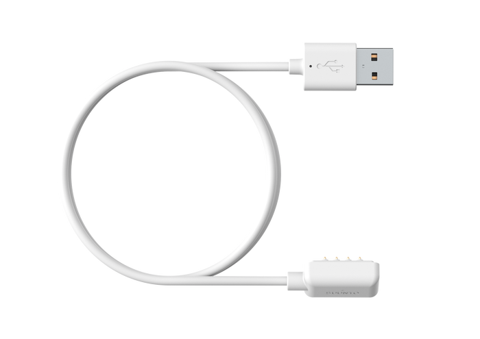 Suunto White Magnetic USB Cable