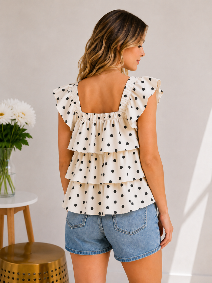 Sweet Talker Ruffle Blouse