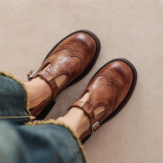 Talvanna | Elegant Everyday Vegan Leather Mary Janes
