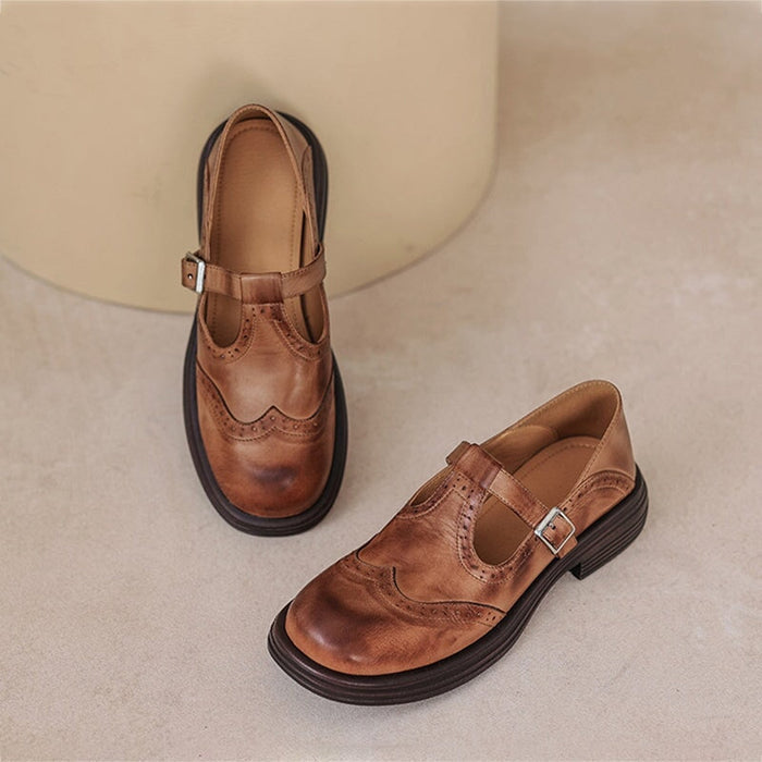 Talvanna | Elegant Everyday Vegan Leather Mary Janes