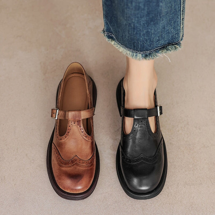 Talvanna | Elegant Everyday Vegan Leather Mary Janes