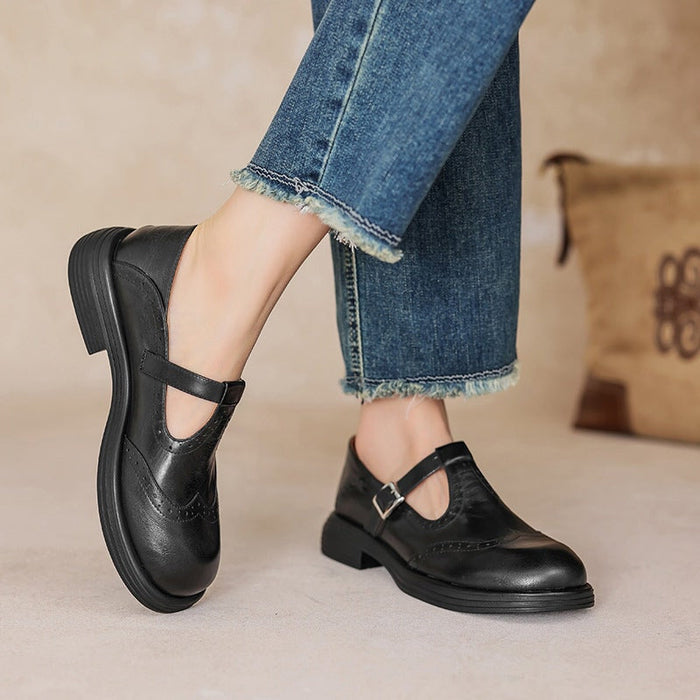 Talvanna | Elegant Everyday Vegan Leather Mary Janes
