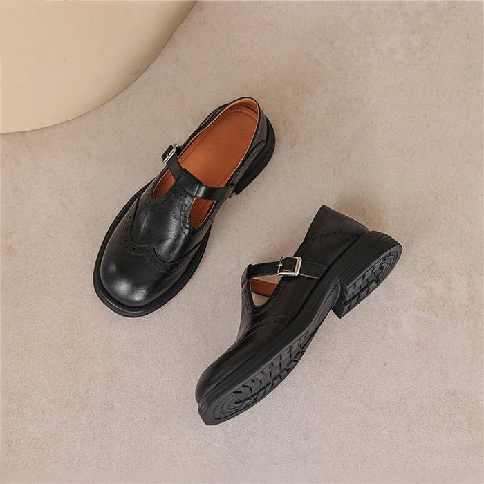 Talvanna | Elegant Everyday Vegan Leather Mary Janes