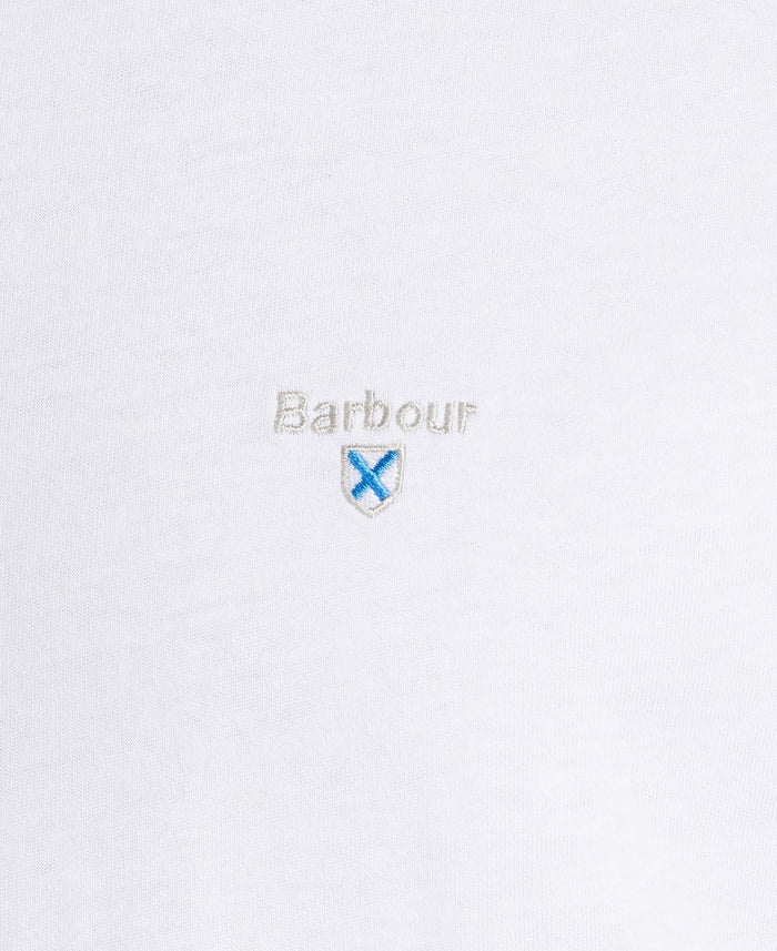Tartan Sports Tee in White