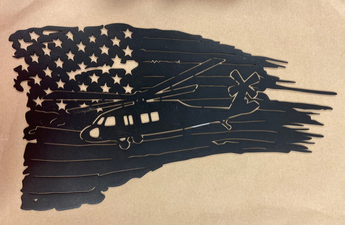 Tattered Black Flag