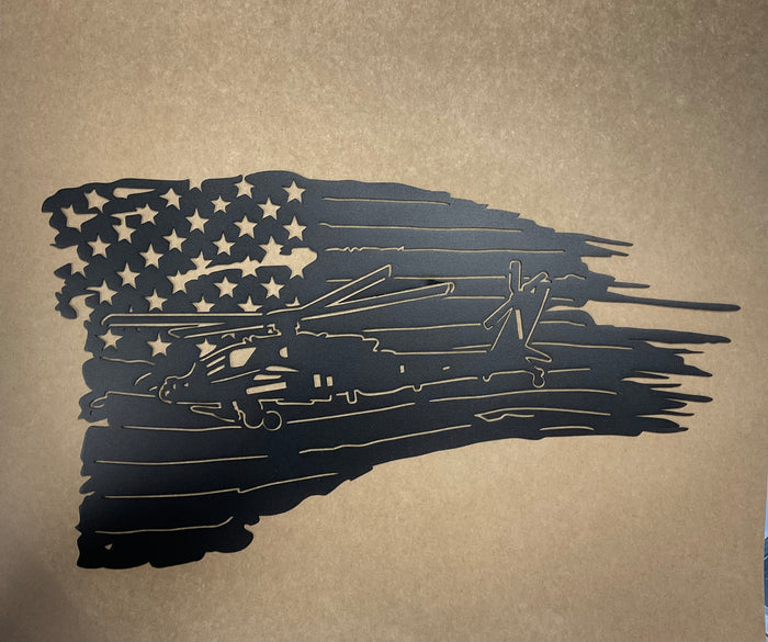 Tattered Black Flag
