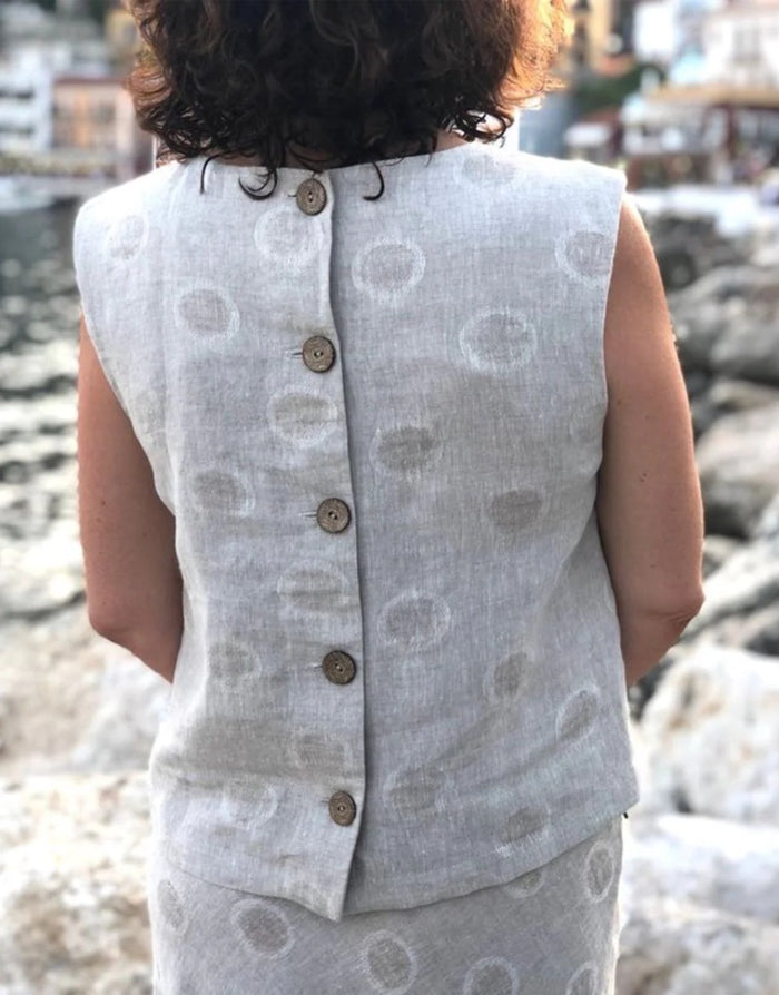 Tavi Top Sewing Pattern, Tessuti