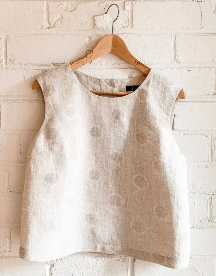 Tavi Top Sewing Pattern, Tessuti