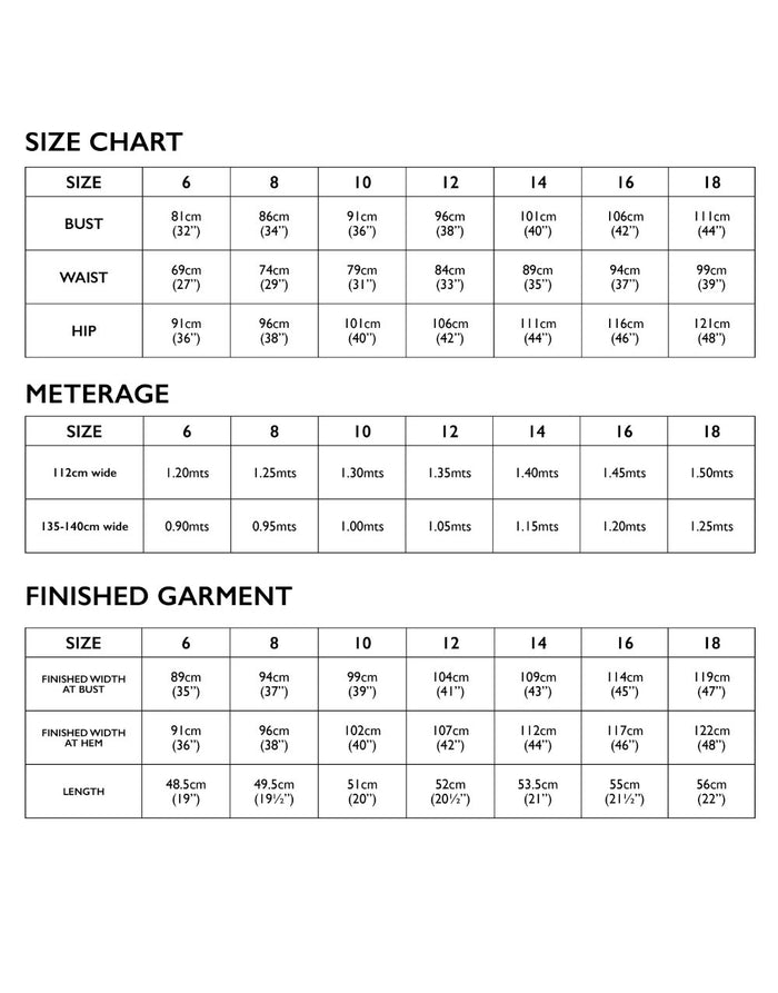 Tavi Top Sewing Pattern, Tessuti