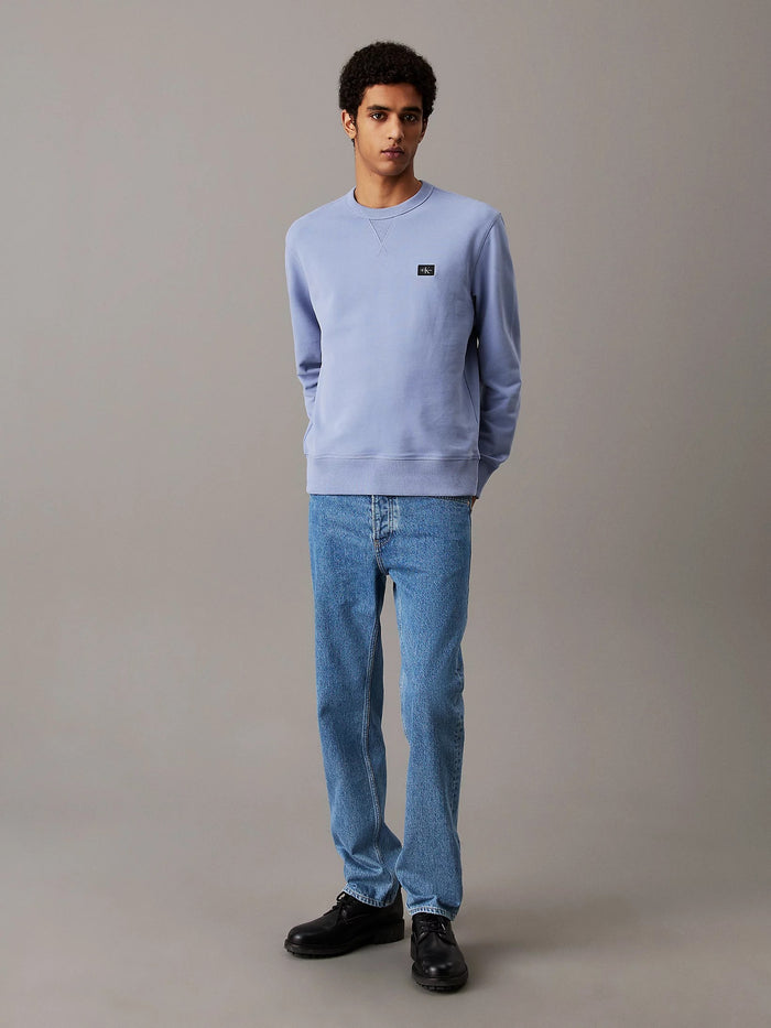 Terry Badge Sweatshirt in Tempest