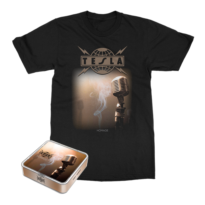 Tesla - Homage - KiTalbum Merch Bundle