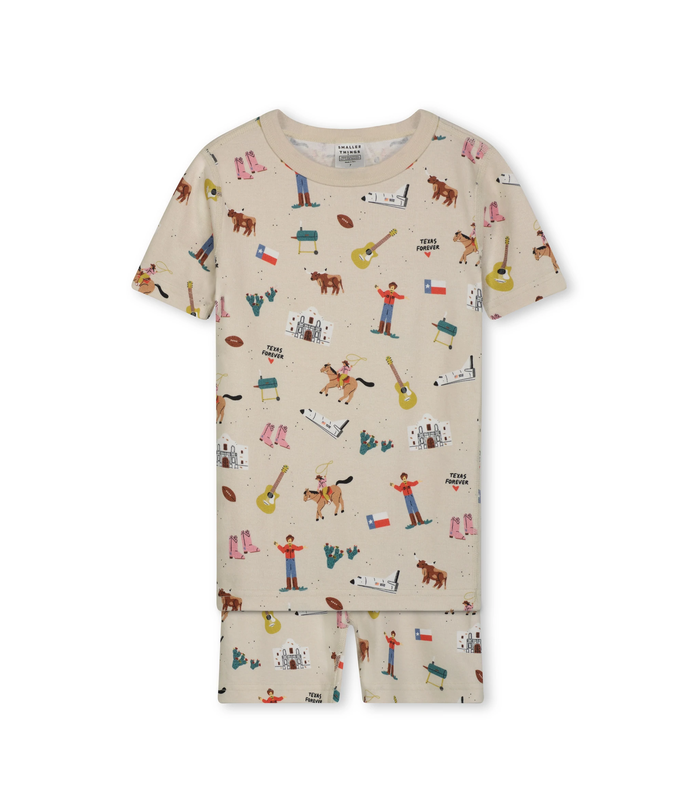 Texas Short Pajamas Set