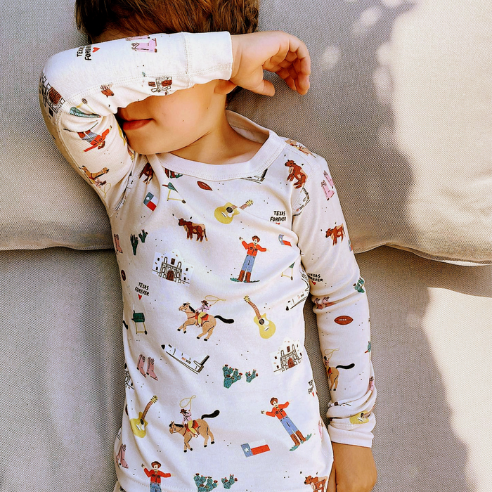 Texas Short Pajamas Set