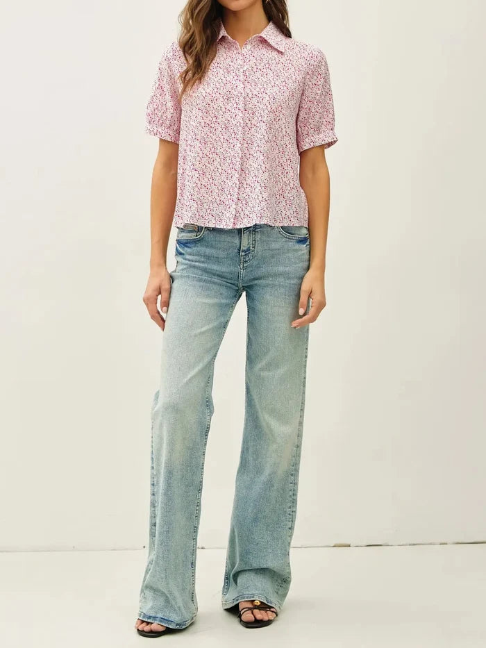 The Sweet Bloom Short Sleeve Top