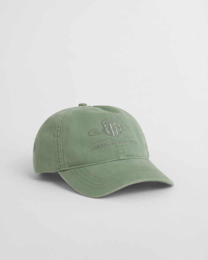 Tonal Archive Shield Cap in Green