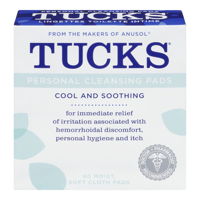 Tucks: Personal Cleansing Pads