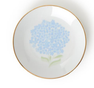 Two's Company Hydrangea Trinket Tray