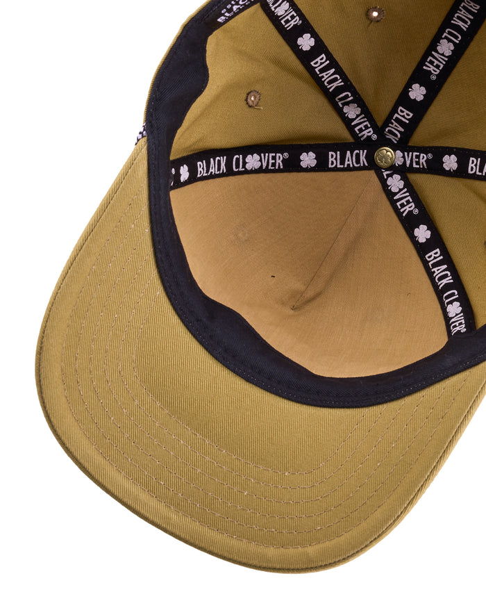 Upside Down Luck 12 Yellow Cotton Twill Hat