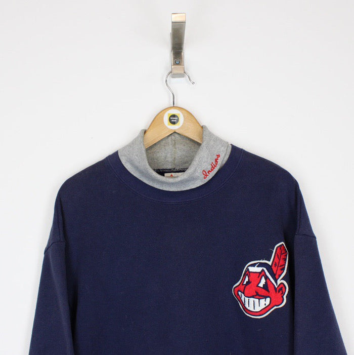 Vintage Cleveland Indians MLB Sweatshirt Large