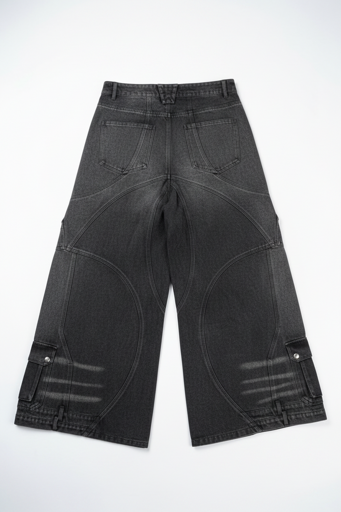 War Jeans — pants in black | CRUX