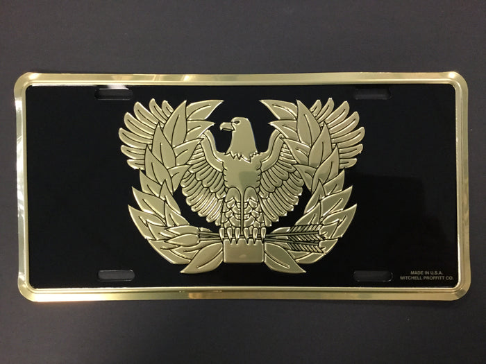 Warrant Officer Insignia License Plate