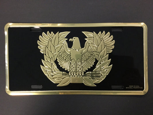 Warrant Officer Insignia License Plate