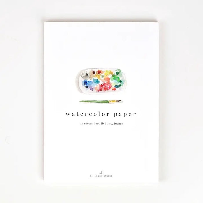 Watercolor Paper Pad 5" x 7"