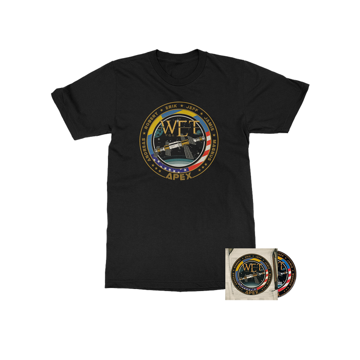 W.E.T. - Apex - CD, T-Shirt Bundle
