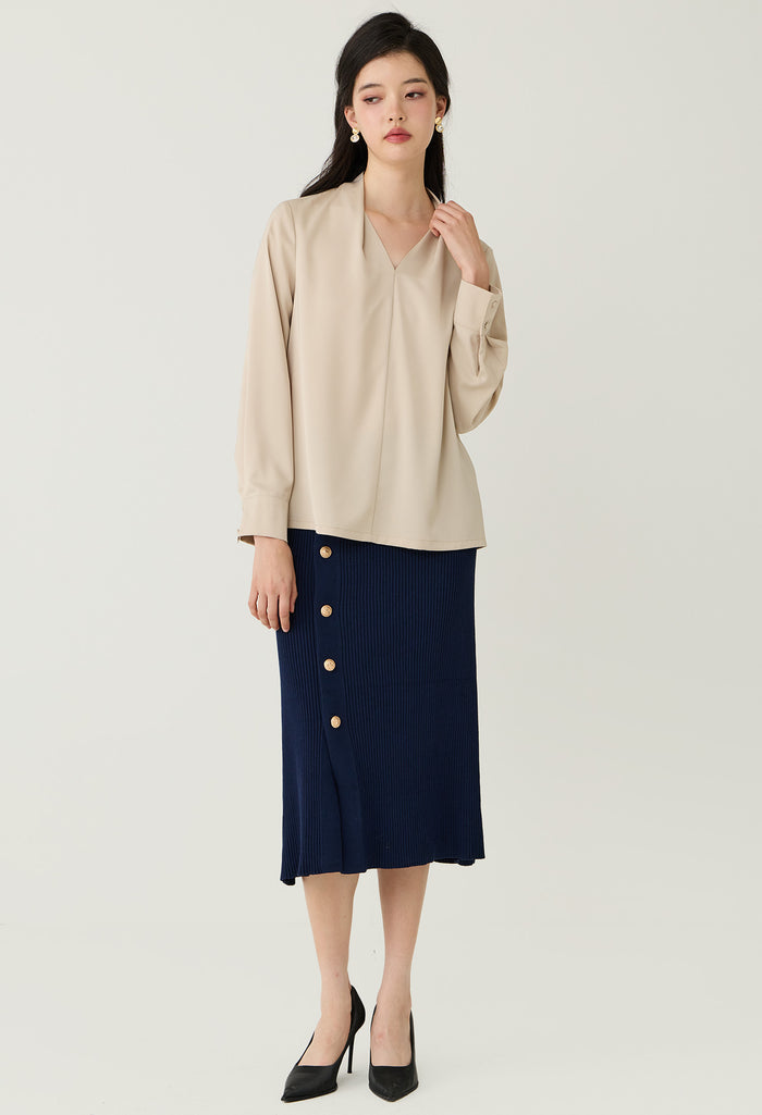 Whisper Allure Long Sleeves Blouse