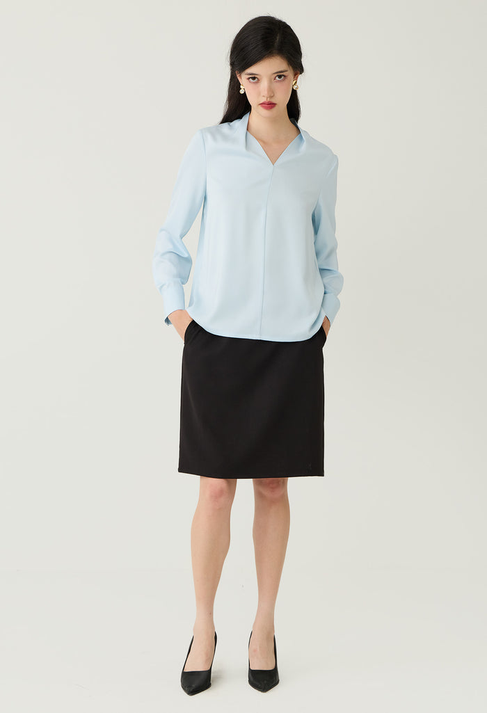 Whisper Allure Long Sleeves Blouse