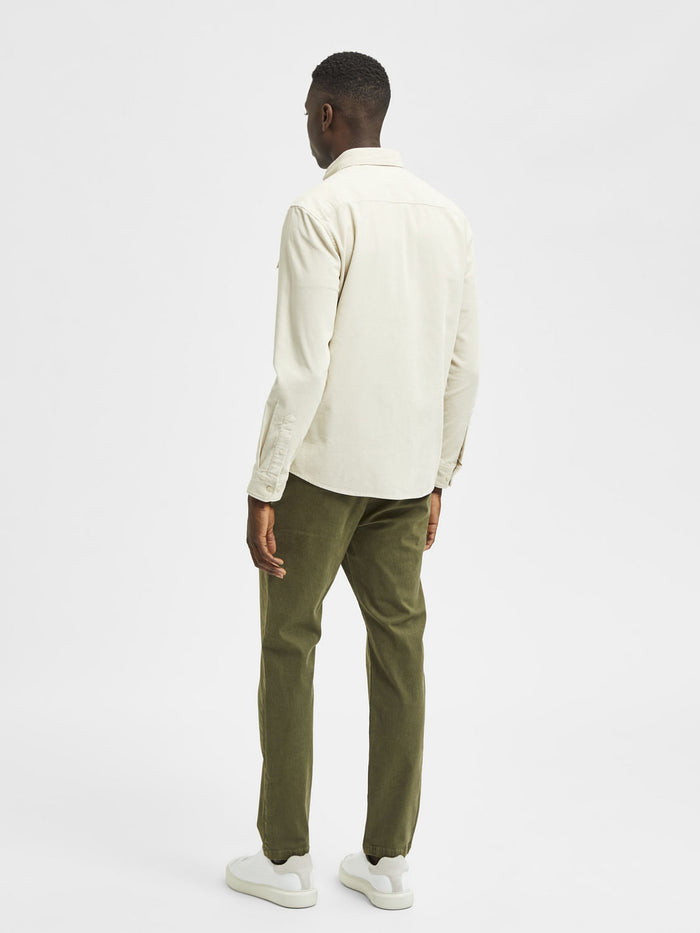 White Corduroy Shirt